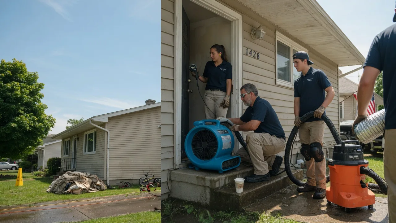 Water Damage Restoration in Harrah, OK near me